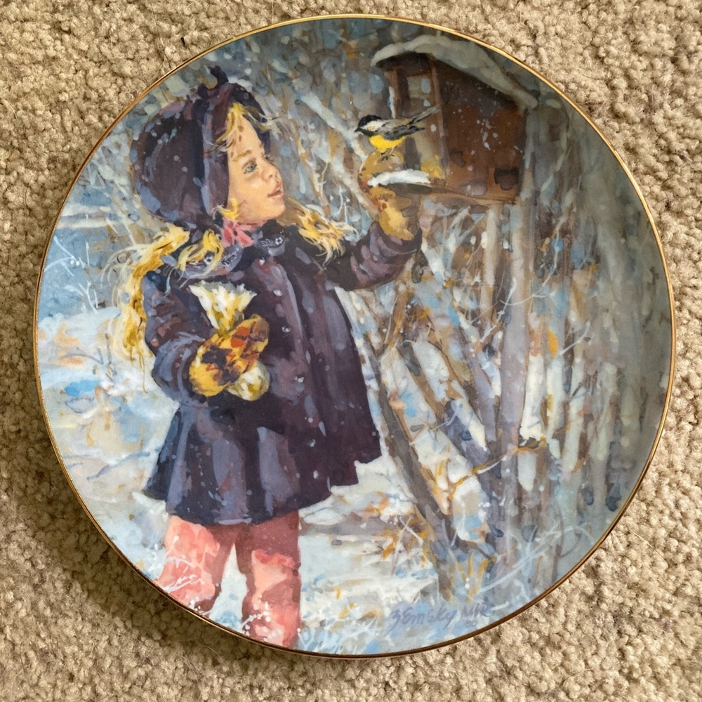 Star’s Winter collector’s plate